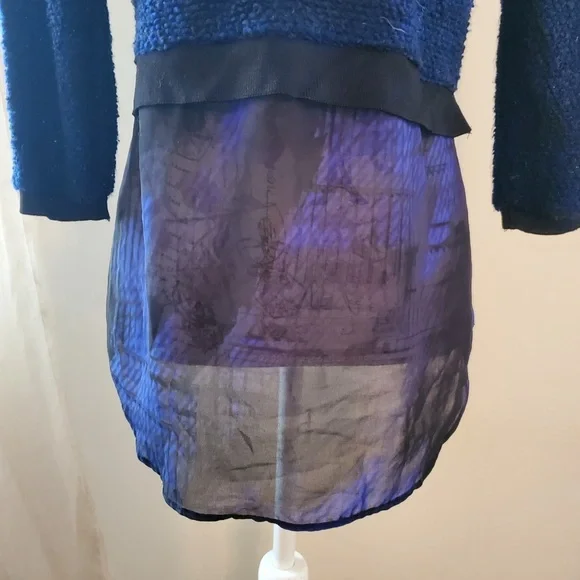 Elie Tahari Mock Layer Sweater XS - Picture 9 of 12